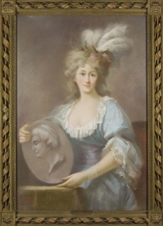 Portrait of Anna Charlotte Dorothea von Medem Biron, Duchess of Courland; after 1792 after an oil