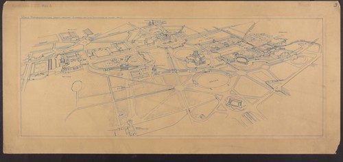 Warsaw. 63rd Competition of the Circle of Architects for the Development of Ujazdów, Belweder, and