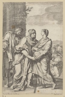 The Visitation; Sandrart, Jakob von 1630–1708 creator; Maratti, Carlo 1625–1713 engravings after /