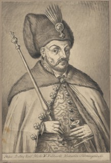 Portrait of King Stefan Batory, Stefan Batory King of Poland; 1533–1586 — iconography; kings; male