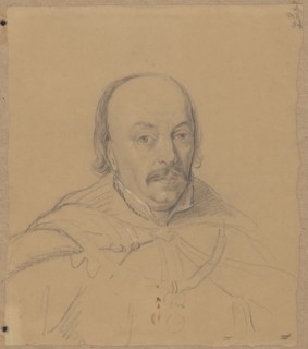 Portrait of Jan Kazimierz; draughtsman: Aleksander Lesser 1814–1884; subject: Jan Kazimierz King of