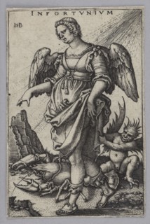 Misfortune, Beham, Sebald 1500–1550 author, German culture, Renaissance style, personifications