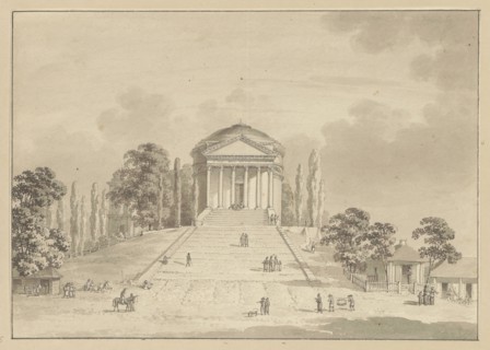 Church in Pulawy, Richter, Joseph 1780-1837 draughtsman/author, Goluchów - residences, churches