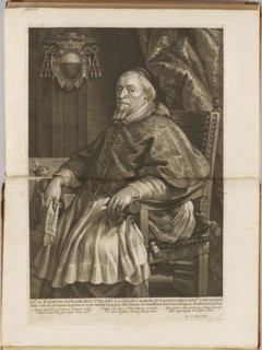 François Villani, Baron Bassenghien and Bishop of Tournai; engraved by Pierre-Louis van Schuppen
