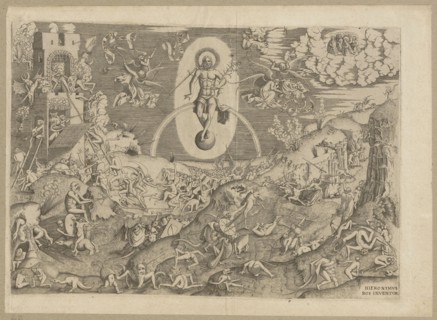 The Last Judgment; creators: Cock, Hieronymus ca. 1510–1570 publisher?, Bosch, Hieronymus ca.