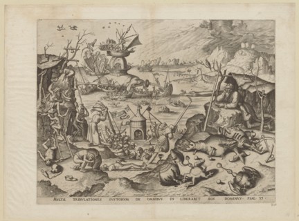The Temptation of St. Anthony; from the pseudonym Kneeling St. Anthony Leaning on a Rock, Bosch,