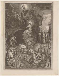 Resurrection, Galle, Philips 1537-1612 graphic artist / author; Bruegel, Pieter I ca. 1525-1569