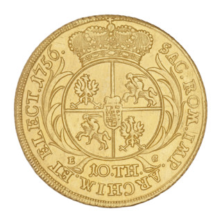 Crown Double Augustus, Croll, Ernest Dietrich (fl. 1753–1763), Augustus III Sas (King of Poland;