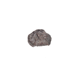 Fragment of a double-sided Drohiczyn seal. Illegible drawing on one side and the other. 11th–13th