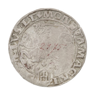 Lithuanian grosz, Sigismund I the Old (king of Poland; 1506–1548). Polish coin, Jagiellon dynasty.