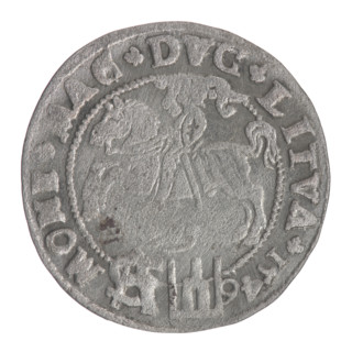Lithuanian grosz on a Polish foot, Sigismund II Augustus (King of Poland; 1544–1572), Jagiellonians