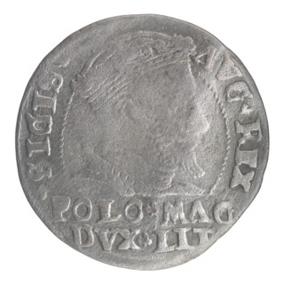 Lithuanian grosz on a Polish foot, Sigismund II Augustus (King of Poland; 1544–1572), Jagiellonians