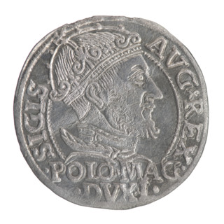 Lithuanian grosz on a Polish foot, Sigismund II Augustus (King of Poland; 1544–1572), Jagiellon