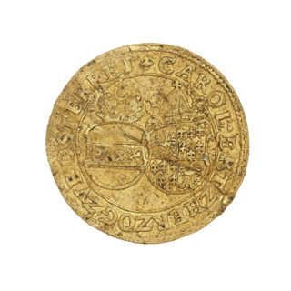 commemorative ducat on the occasion of the shooting competition in Nysa, Karol (Duke of Nysa;