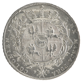 Crown thaler, Sylm, Frederick William (fl. 1765–1767); Stanislaw August Poniatowski (King of