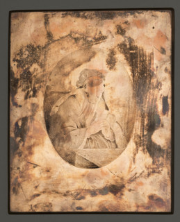 An Old Woman Reading a Book, the So-Called Rembrandt's Mother; Plonski, Michal (1778–1812), graphic