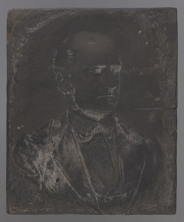 Portrait of Franciszek Tournelle; draughtsman; male portrait of Franciszek Tournelle (1818–1880);