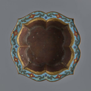 Bowl; maker: Rubiec-Masalski; artist: Fyodor Vasilyevich (1865–1920?); Chinese art; Chinese;