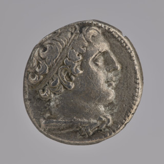 didrachma, Hercules (mythology), head of Hercules, she-wolves, club (attribute), lion's skin