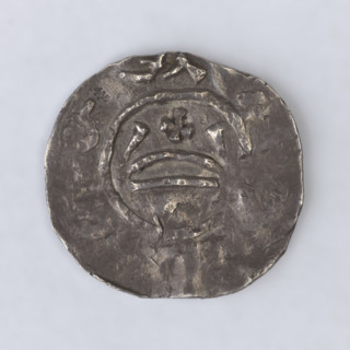 denarius, Mieszko II (King of Poland; 1025–1031; 1032–1034), medium (state of preservation). Within