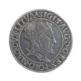 Lithuanian sixer, Sigismund II Augustus (King of Poland; 1544–1572), Jagiellonians (dynasty).