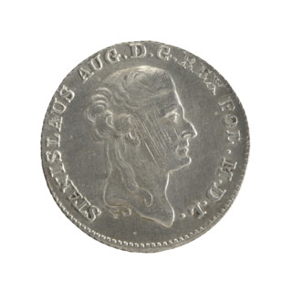 2 gold crown coins, Stanislaw August Poniatowski (King of Poland; 1732–1798), Polish crown coins;