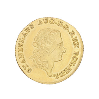 One and a half Crown ducat, Stanislaw August Poniatowski (King of Poland; 1764–1795 / 1732–1798).