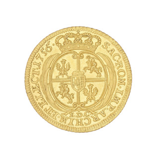 crown ducat, Augustus III Sas (King of Poland; 1733–1763), Croll, Ernest Dietrich (fl. 1753–1763),