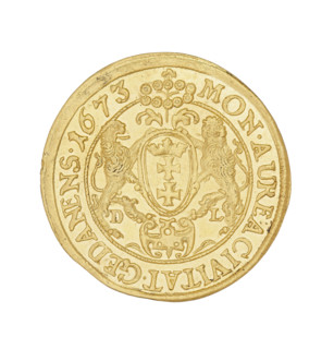 Gdansk ducat, Lesse, Daniel (1656-1685), Michal Korybut Wisniowiecki (King of Poland; 1669–1673),
