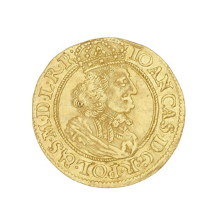 Gdansk ducat, John II Casimir Vasa (King of Poland; 1648–1668), maker: Gerhard Rogge (fl.