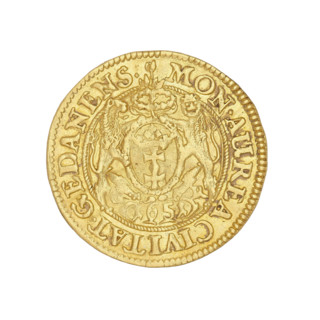 Gdansk ducat, John II Casimir Vasa (King of Poland; 1648–1668), maker: Gerhard Rogge (fl.