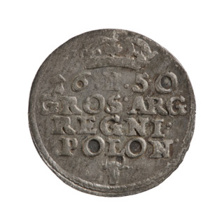 crown groschen, Leszczynski, Boguslaw (fl. 1650-1659), John II Casimir Vasa (King of Poland;