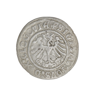 Glogów grosz, Sigismund I the Old (King of Poland; 1506–1548). Coin (weight 1.86 g), 1506, Glogów,