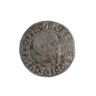 grosz; maker: Straub (Strawb), Heinrich; rarity R0. Coin (1542, Königsberg, Ducal Prussia).