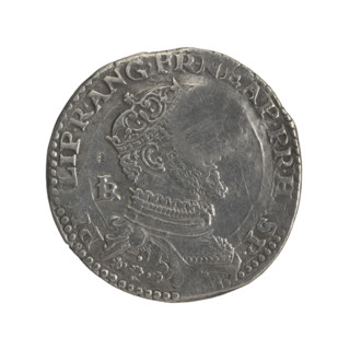 Lithuanian half-thaler (mezzo ducato with countersignature), Sigismund II Augustus (King of Poland;