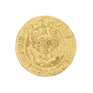 Gdansk ducat, Klüwer, Filip (fl. 1588–1601); Sigismund III Vasa (King of Poland; 1566–1632).