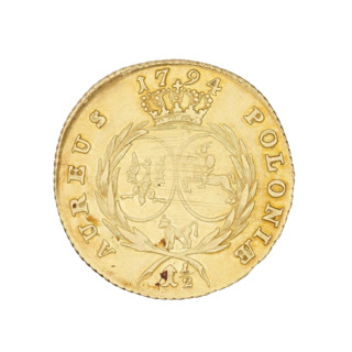 One and a half Crown ducats, Stanislaw August Poniatowski (King of Poland; 1764–1795), Stanislaw