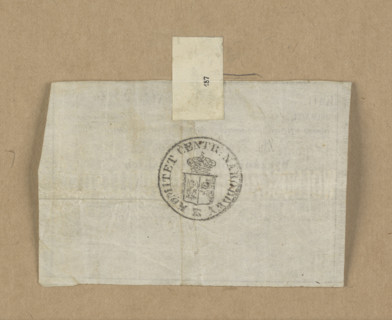 Nominal receipt No. 33170 issued in the name of Hube for the amount of 1,400 zloty on June 15, 1863