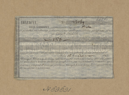 National tax notice; National Government; securities; National Government notice; January Uprising