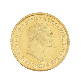 Coin: 50 Polish Zloty, Hunger, Frederick (ca. 1786–1844), Nicholas I Pavlovich (Tsar of Russia;