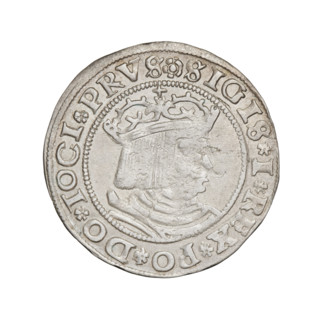 Prussian grosz, Sigismund I the Old (King of Poland; 1506–1548), eagles, Polish coins,