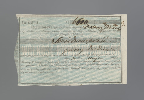 Personal notice of national tax issued by the Governor of the City of Warsaw, National Government,