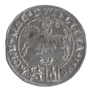 Lithuanian grosz on a Polish foot, Sigismund II Augustus (King of Poland; 1544–1572). Jagiellonian