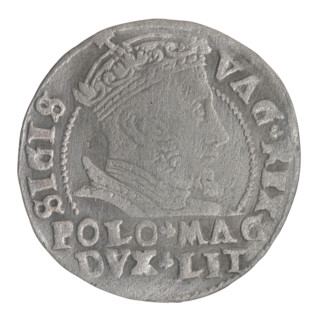 Lithuanian grosz on a Polish foot, Sigismund II Augustus (King of Poland; 1544–1572), Jagiellonians