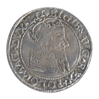 Lithuanian grosz on the Lithuanian foot, Sigismund II Augustus (King of Poland; 1544–1572), coats