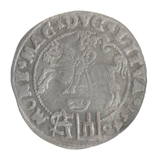 Lithuanian grosz on a Polish foot, Sigismund II Augustus (King of Poland; 1544–1572), Jagiellonians