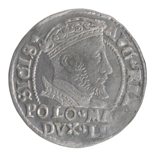 Lithuanian grosz on a Polish foot, Sigismund II Augustus (King of Poland; 1544–1572), Jagiellon