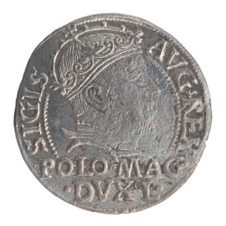 Lithuanian grosz on a Polish foot, Sigismund II Augustus (King of Poland; 1544–1572), Jagiellon