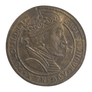 Thaler (half-kopek) copy from a forgery of Sigismund II Augustus (King of Poland; 1544–1572);