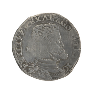 Lithuanian half thaler (mezzo ducato with countersignature), Sigismund II Augustus (King of Poland;